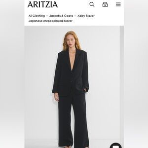 Aritzia Abby Blazer Size M NWT